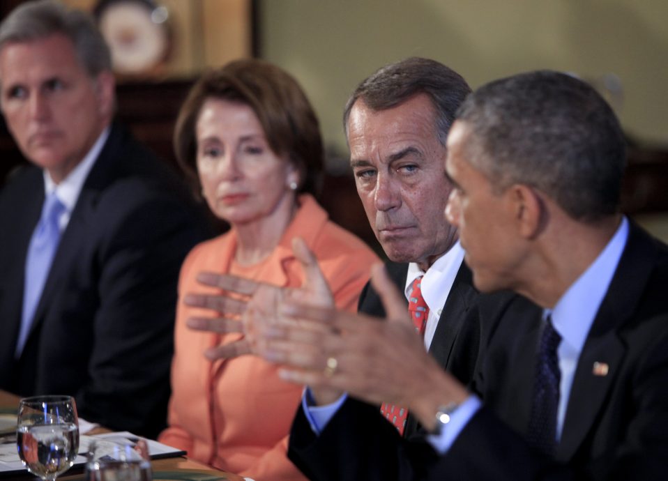 President Obama Hosts Congressional Leaders For Lunch Meeting