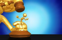 Law Legal Concept With The Original 3D Character Illustration