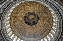 Dome inside of US Capitol, Washington DC