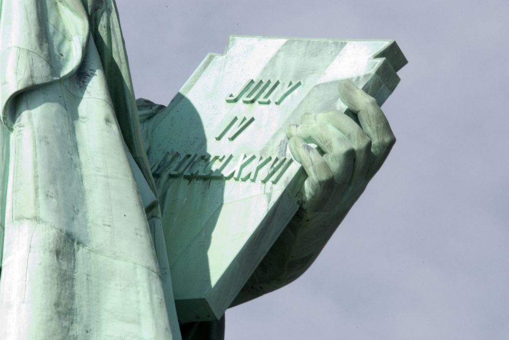 Statue of Liberty detail, New York