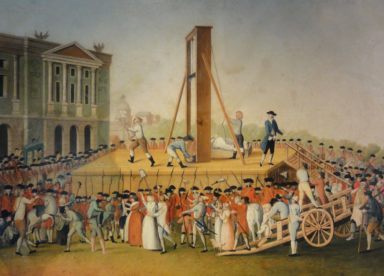 The Execution of Queen Marie-Antoinette on October 16, 1793.