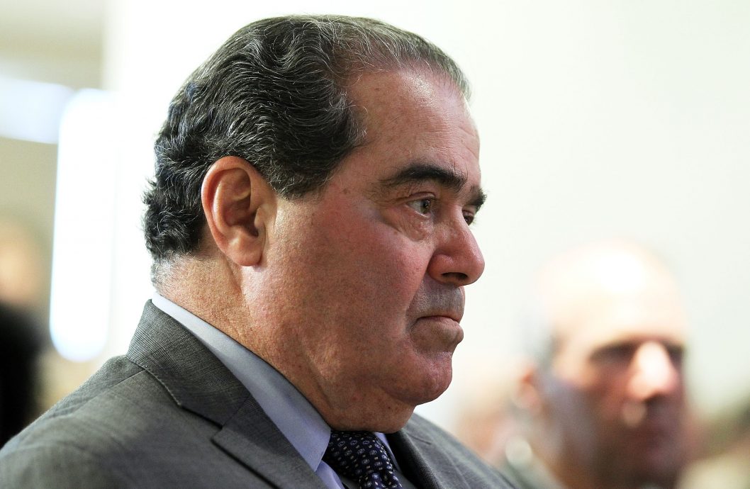 Supreme Court Justice Scalia Joins Book Discussion In Washington