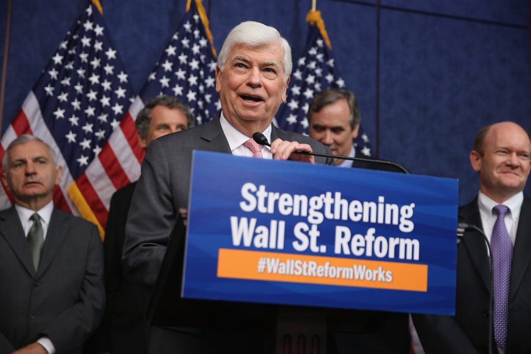 Senate Democrats Mark 5th Anniversary Of Dodd-Frank Wall Street Reform Act