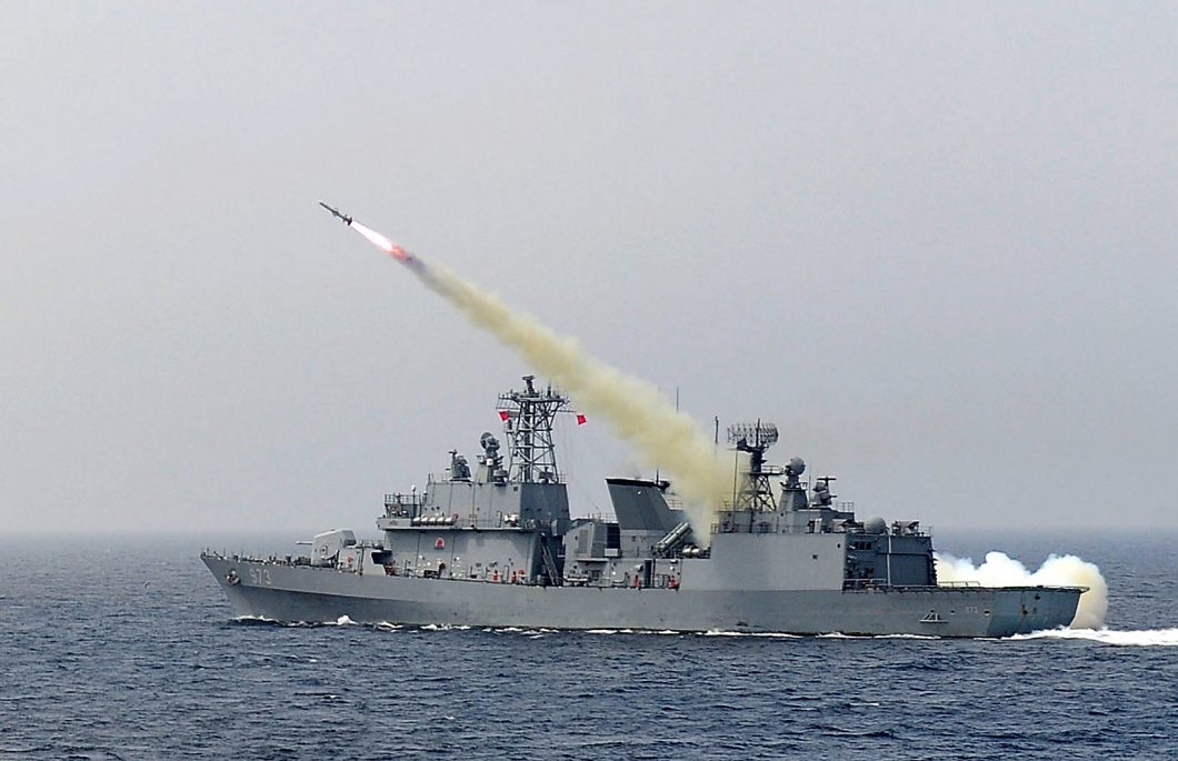 U.S. And South Korean Military Launch Missile Ballistic Exercise