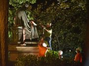 Roger Taney statue removed from Maryland State House grounds overnight