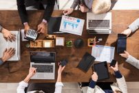 Businesspeople In Meeting