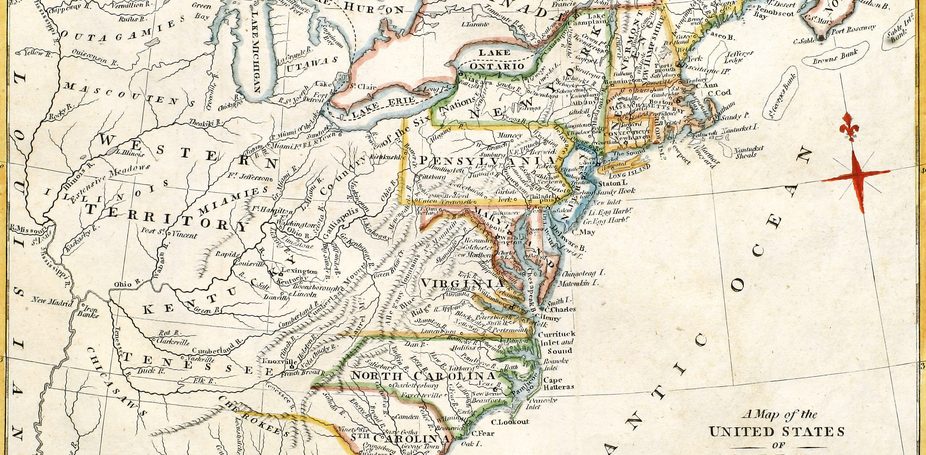 early America map