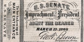 johnson impeachment ticket