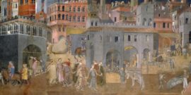Ambrogio Lorenzetti Effect of Good Government in the city