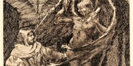 Etching from The Monk