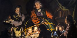 Joseph Wright, A Philosopher Lecturing on the Orrery