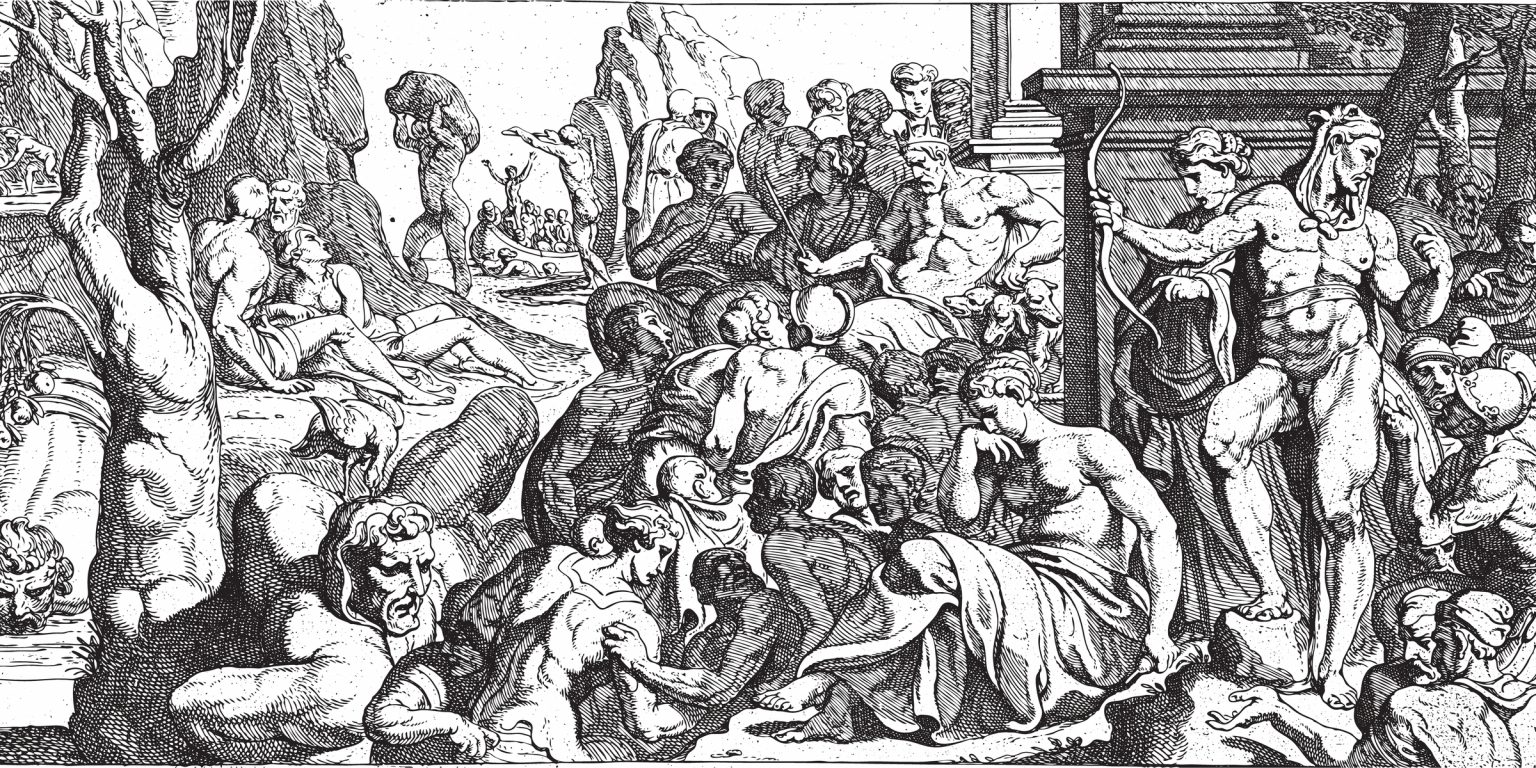Achilles' anger in the iliad picture