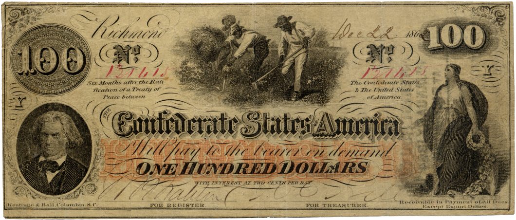 Confederate 100_Dollars