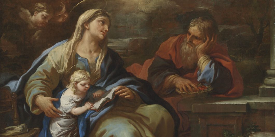 Luca Giordano The Eduaction of the Virgin