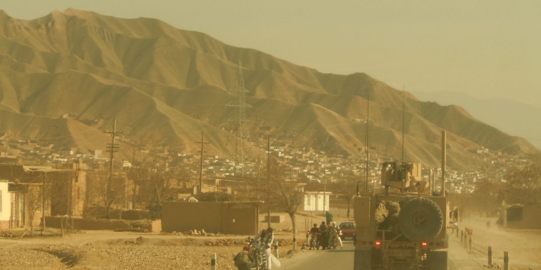 Puli,Khumri,,Afghanistan,,Mar,21,,2011:,American,Military,Convoy,Travels