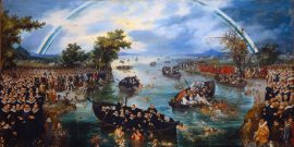 Adriaen Pietersz van de Venne Fishing for Souls, 1614