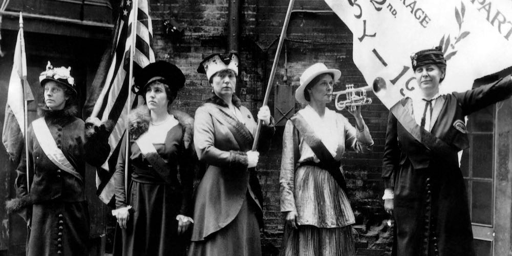 EV1812 – Suffragettes in San Francisco, 1915.
