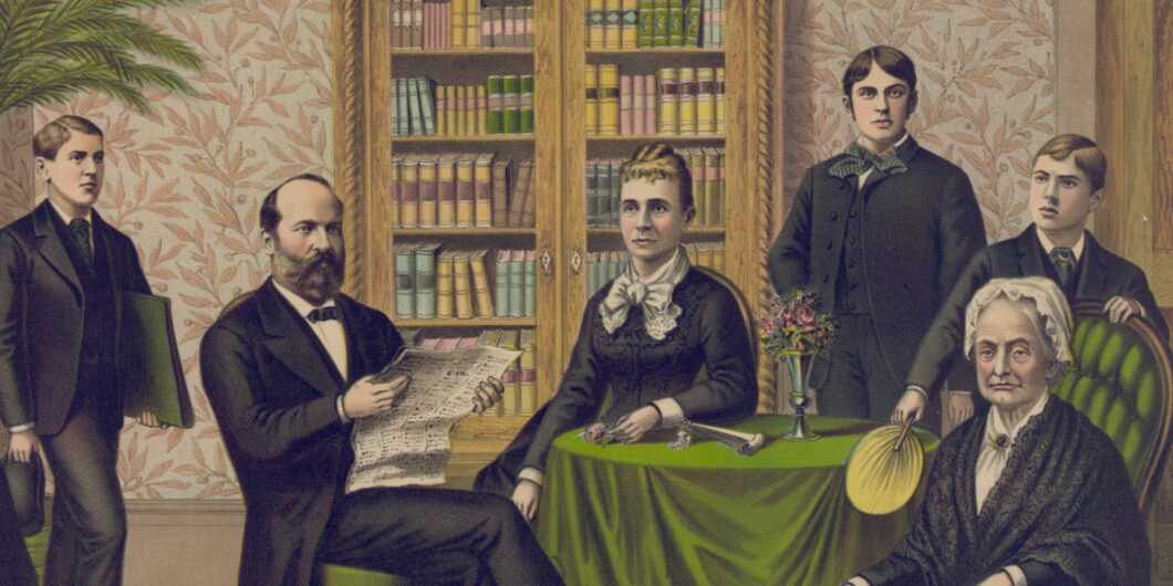 James Garfield and Family
