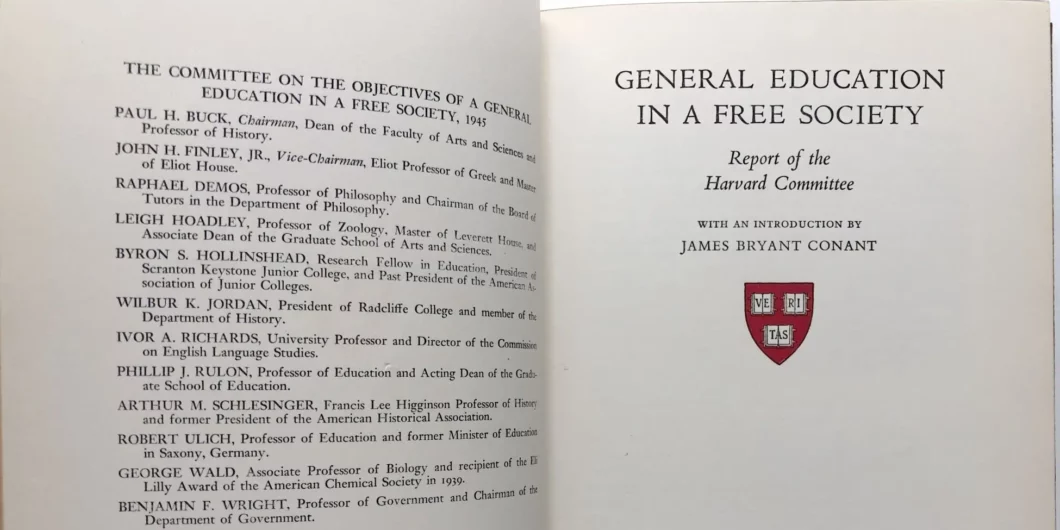 Harvard General Education Report