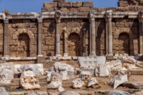 Ruins,Of,The,State,Agora,In,Side,,Turkey