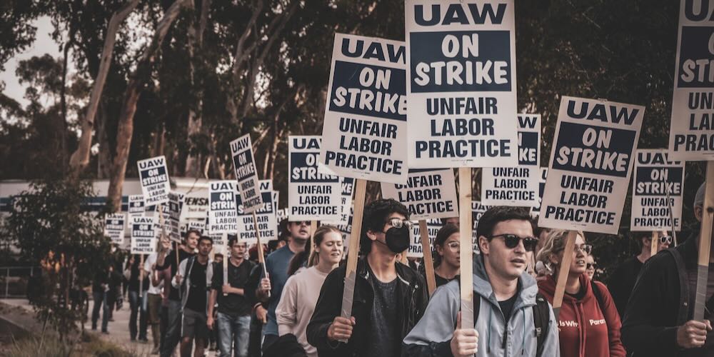 Uaw,Labor,Strike,Ucsd,San,Diego,Ca,November,17,2022