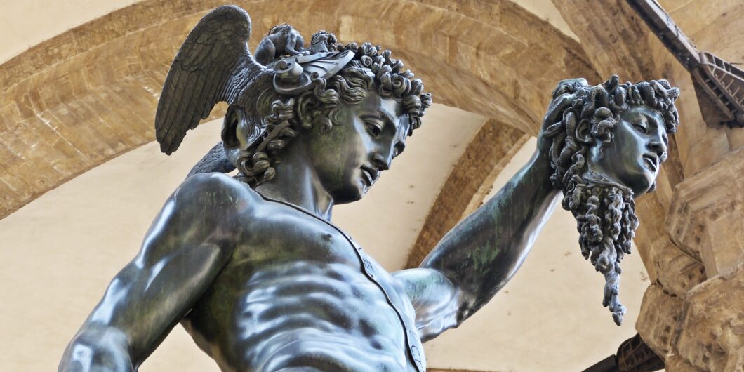 Perseus,And,Medusa,In,Florence