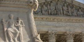 Close-up,”equal,Justice,Under,Law”,At,The,Facade,Of,The