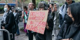 Columbia U protest_shutterstock_2451711619