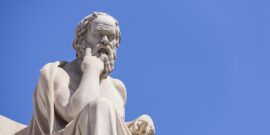 Statue,Of,Socrates,,Academy,Of,Athens,greece