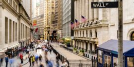 Manhattan,,New,York.,Usa,Famous,Wall,Street,And,The,Building