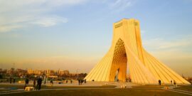 Tehran,,Iran,-,29,January,2018.,The,Azadi,Tower,Formerly