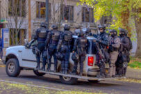 Riot,Police,Leave,An,Antifa,Rally,Supporting,Sexual,Assault,Survivors.