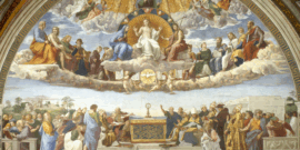 Disputation over the Most Holy Sacrament_Raphael